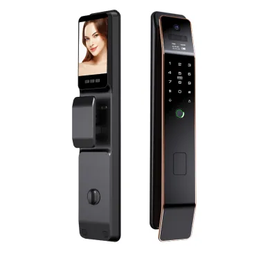L9 Premium  3D Face Recognition Smart Video Call and Fingerprint Door Lock