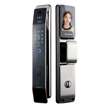L9 Premium  3D Face Recognition Smart Video Call and Fingerprint Door Lock