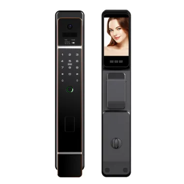 L9 Premium  3D Face Recognition Smart Video Call and Fingerprint Door Lock