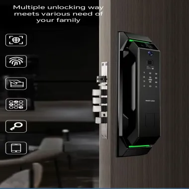 L24 WiFi Smart Door Lock with 3D Face & Fingerprint Recognition