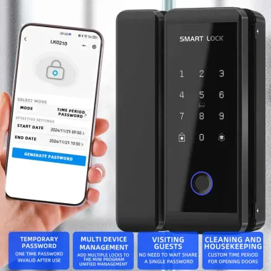 G1 TT Smart Finger Print  Lock for Glass Door