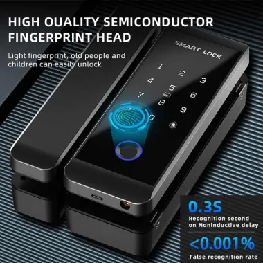 G1 TT Smart Finger Print  Lock for Glass Door
