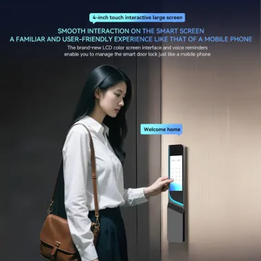 Premium L18 Professional Video Call Face & Instant Unlock Door Lock